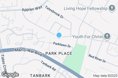 Map image of the property - 1166 Trent Blvd