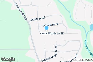 Map image of the property - 2621 Laurel Woods Ln SE