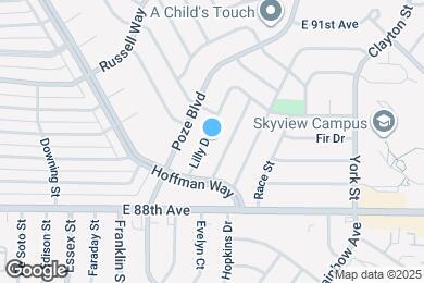 Map image of the property - 8910 Lilly Dr