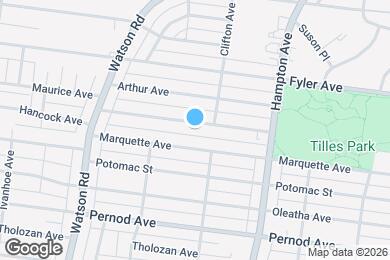 Map image of the property - 6218 Hancock Ave
