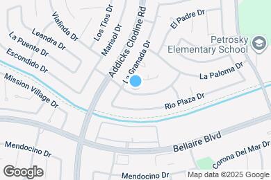 Map image of the property - 15514 Cabildo Dr