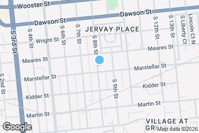 Map image of the property - 1121 S 8th St