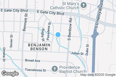 Map image of the property - 1102 Logan St