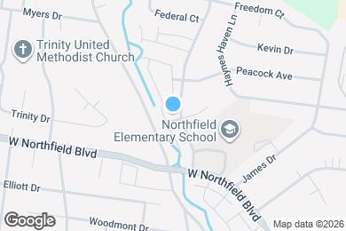 Map image of the property - Saddlebrook Apartments