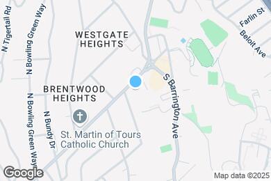 Map image of the property - 11750 W Sunset Blvd