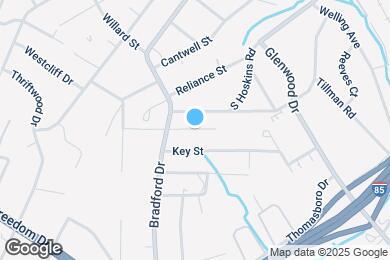 Map image of the property - 825 North Ave