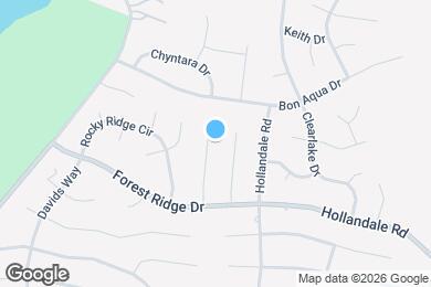 Map image of the property - 316 Pine Ridge Ln