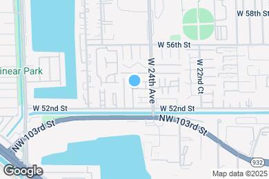 Map image of the property - 5240 W 24th Ct