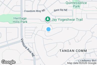 Map image of the property - 9316 Tanoan Dr NE