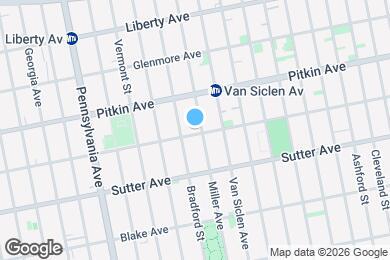 Map image of the property - 386 Miller Ave