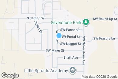 Map image of the property - 765 SW Portal St