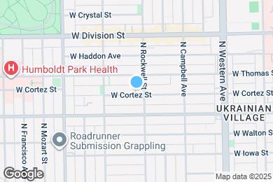 Map image of the property - 2608 W Cortez St