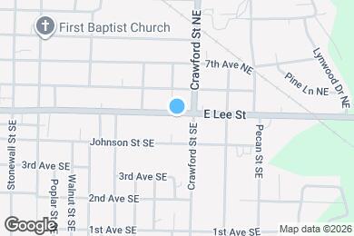 Map image of the property - 819 E Lee St