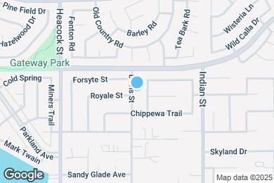 Map image of the property - 11060 Davis St