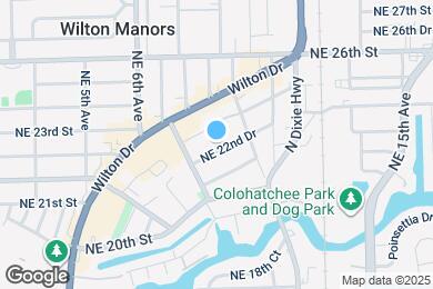 Map image of the property - 813 NE 22nd Dr