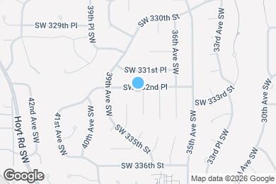 Map image of the property - 3725 SW 332nd Pl
