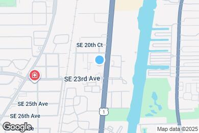 Map image of the property - 2303 S Federal Hwy