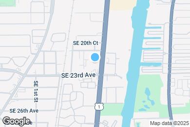Map image of the property - 2309 S Federal Hwy