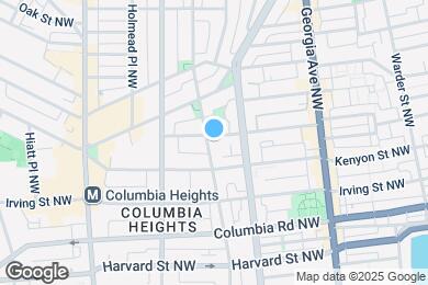 Map image of the property - 1038 Lamont St NW