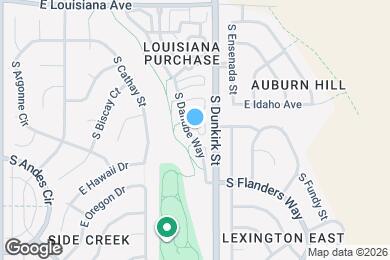 Map image of the property - 19238 E Gunnison Cir