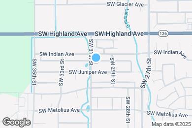 Map image of the property - 3042 SW Indian Pl