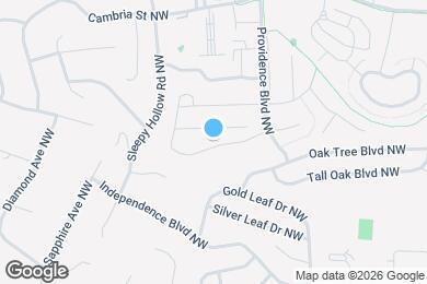 Map image of the property - 315 Twisted Oak Dr NW