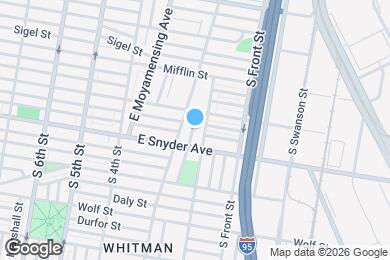 Map image of the property - 2010 S Philip St