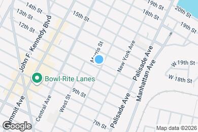 Map image of the property - 1205 Bergenline Ave
