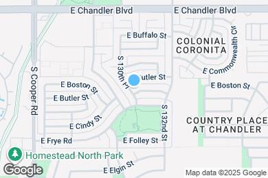 Map image of the property - 2300 E Chicago St