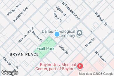 Map image of the property - 3612 Convent St