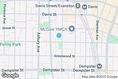 Map image of the property - 1452 Oak Ave