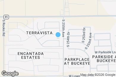 Map image of the property - 25562 W Desert Dr