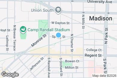 Map image of the property - 1301 Spring St