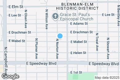 Map image of the property - 2409 E Mabel St