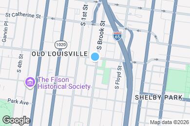 Map image of the property - 1210 S Brook St