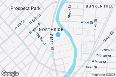 Map image of the property - 197 N 1st St
