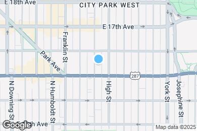 Map image of the property - 1536 Williams St