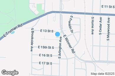 Map image of the property - 9520 East 14th St S