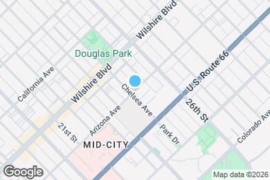 Map image of the property - 2445 Arizona Ave