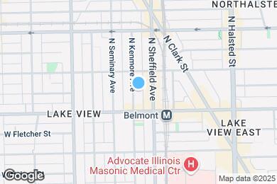 Map image of the property - 3229 N Kenmore Ave