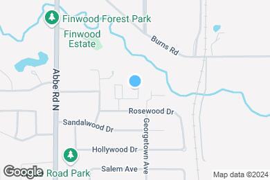 Map image of the property - Rosewood Park Apartments