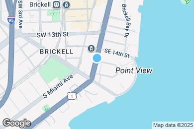 Map image of the property - 1435 Brickell Ave