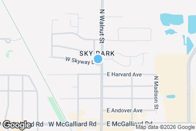 Map image of the property - 101 W Skyway Dr
