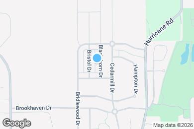 Map image of the property - 2336 Blackthorn Dr