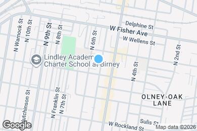 Map image of the property - 5122 N Fairhill St