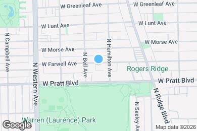 Map image of the property - 2115 W Farwell Ave