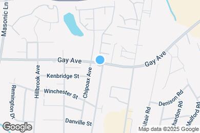 Map image of the property - 4500 Eastover Ave