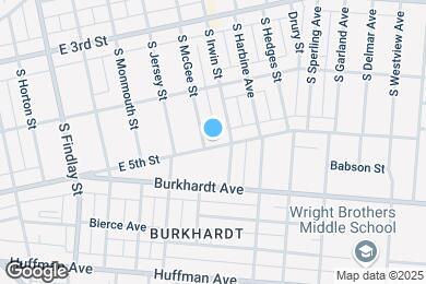 Map image of the property - 3111 E 5th St