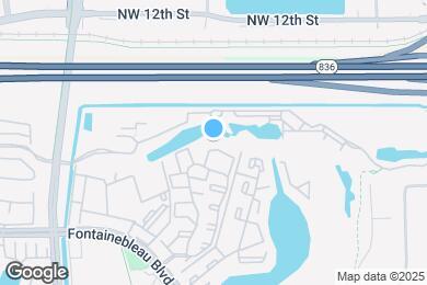 Map image of the property - 9425 Fontainebleau Blvd