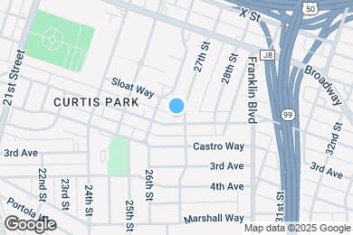 Map image of the property - 2657 2nd Ave